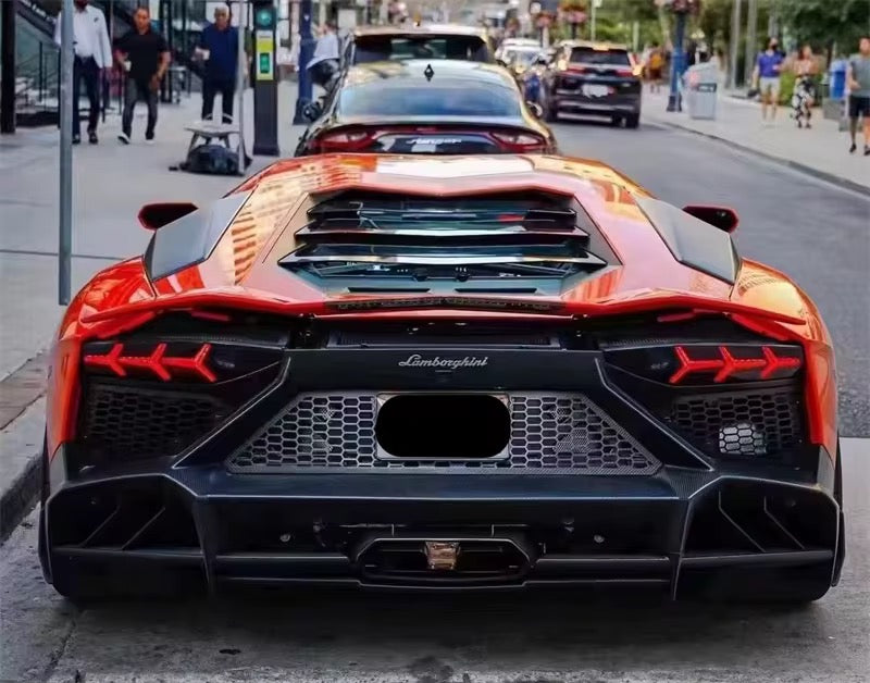 MSY Style Carbon Fiber Rear Diffuser – Lamborghini Aventador (LP700 / LP720) - Exotics Carbon Design