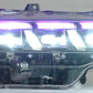 Archaic Colorful DRL Front Light with RGB Animation – Ford Mustang 2024+ - Exotics Carbon Design