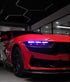 Archaic Colorful DRL Front Light with RGB Animation – Ford Mustang 2024+ - Exotics Carbon Design