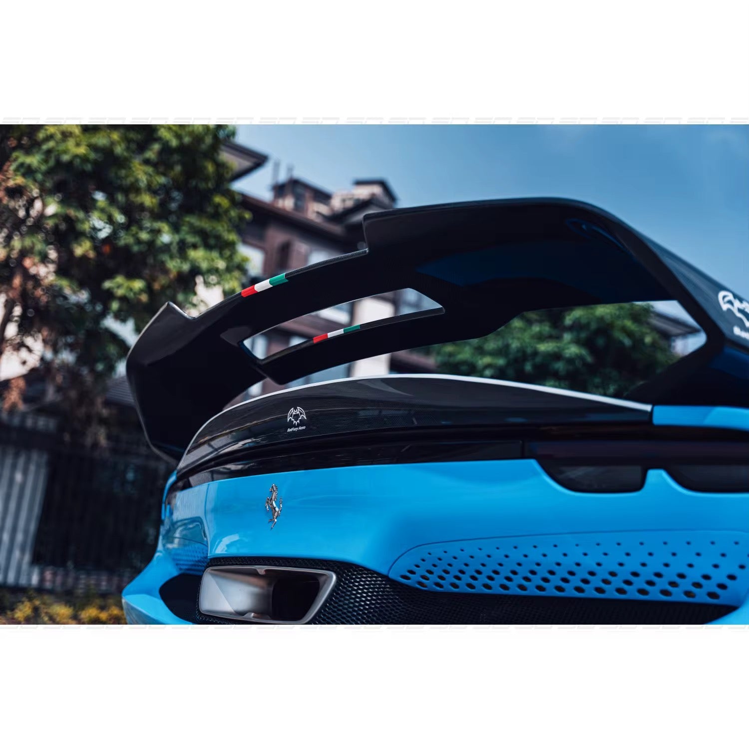 GTR Bat-Fury Full Carbon Fiber Kit - Ferrari 296 GTB - Exotics Carbon Design