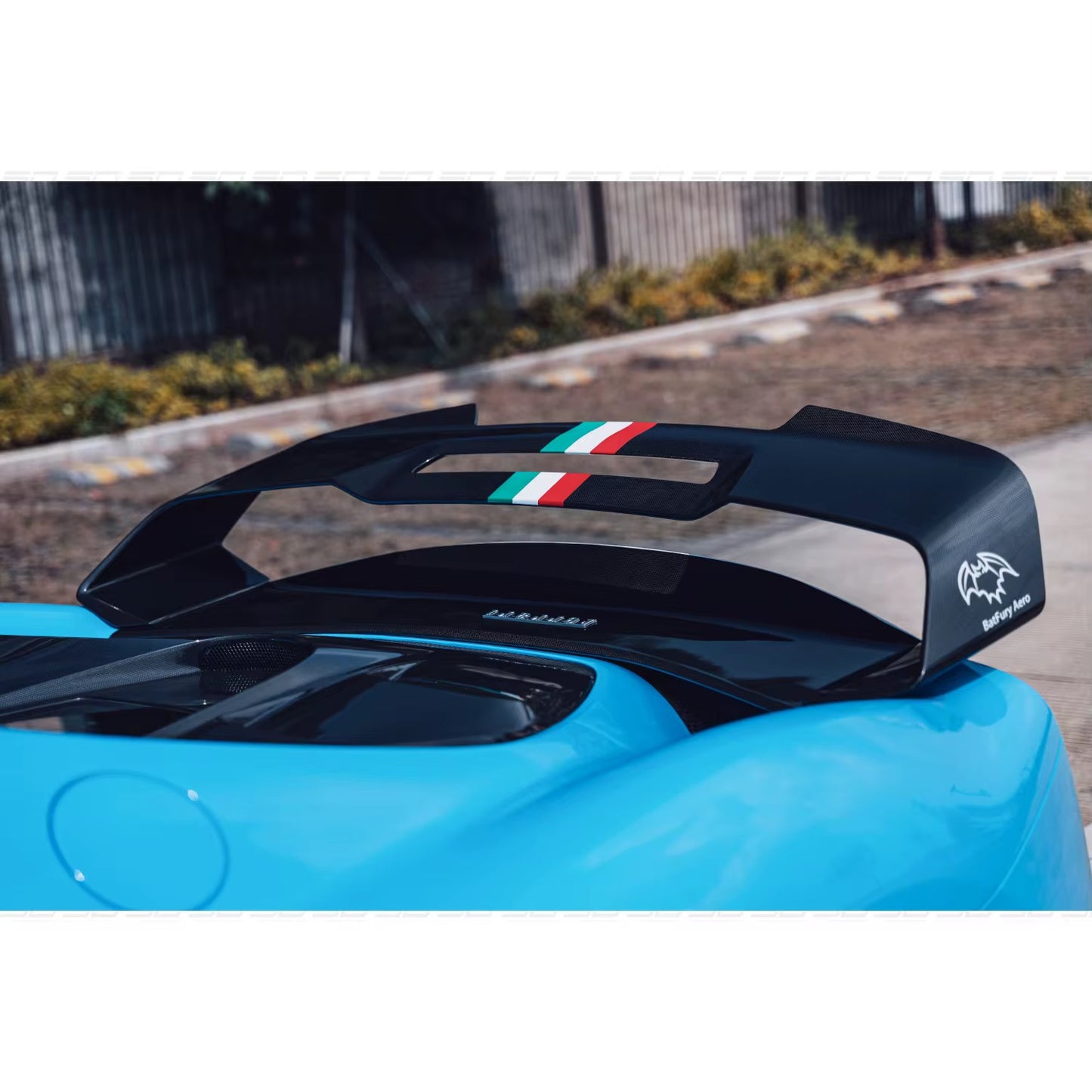GTR Bat-Fury Full Carbon Fiber Kit - Ferrari 296 GTB - Exotics Carbon Design