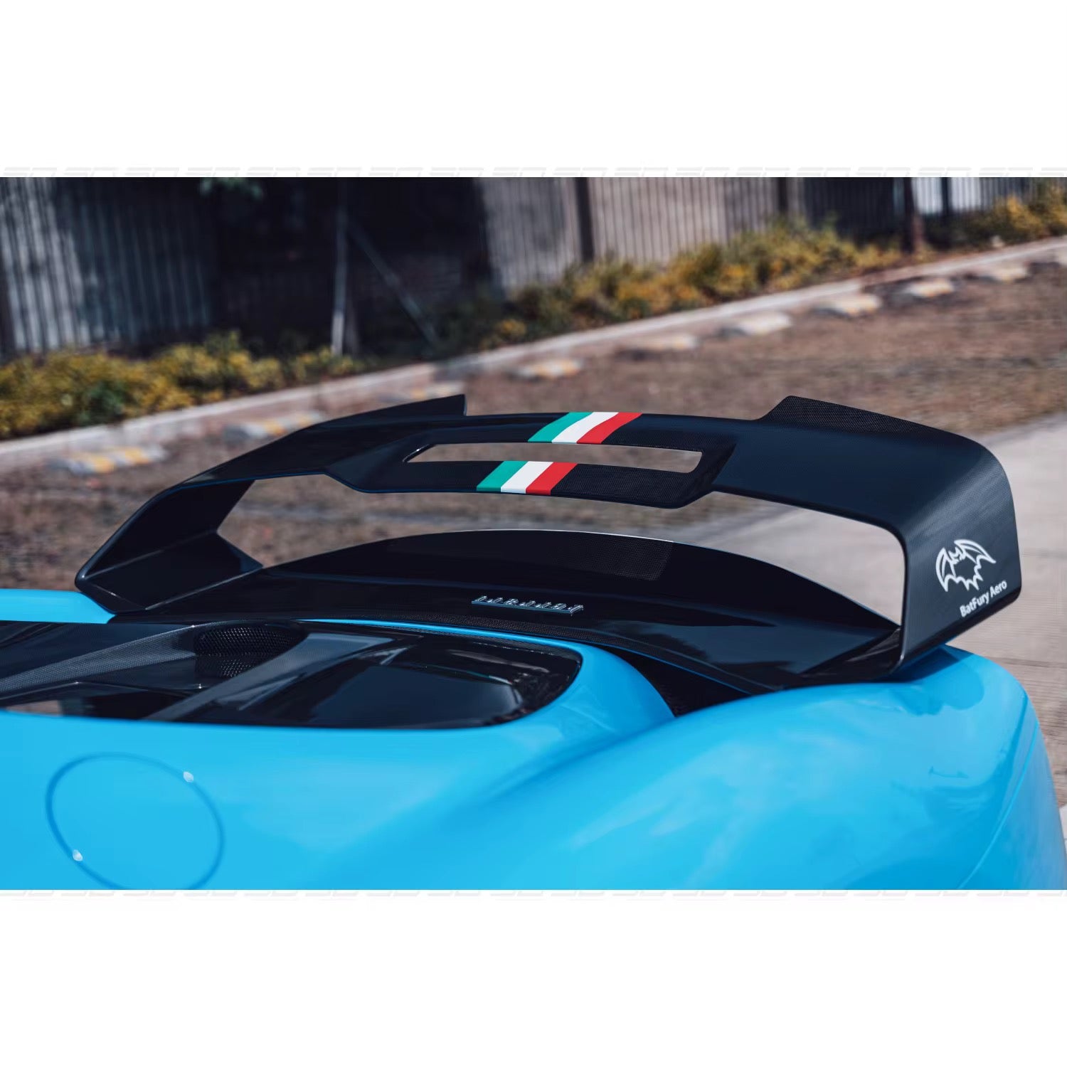 GTR Bat-Fury Full Carbon Fiber Kit - Ferrari 296 GTB - Exotics Carbon Design