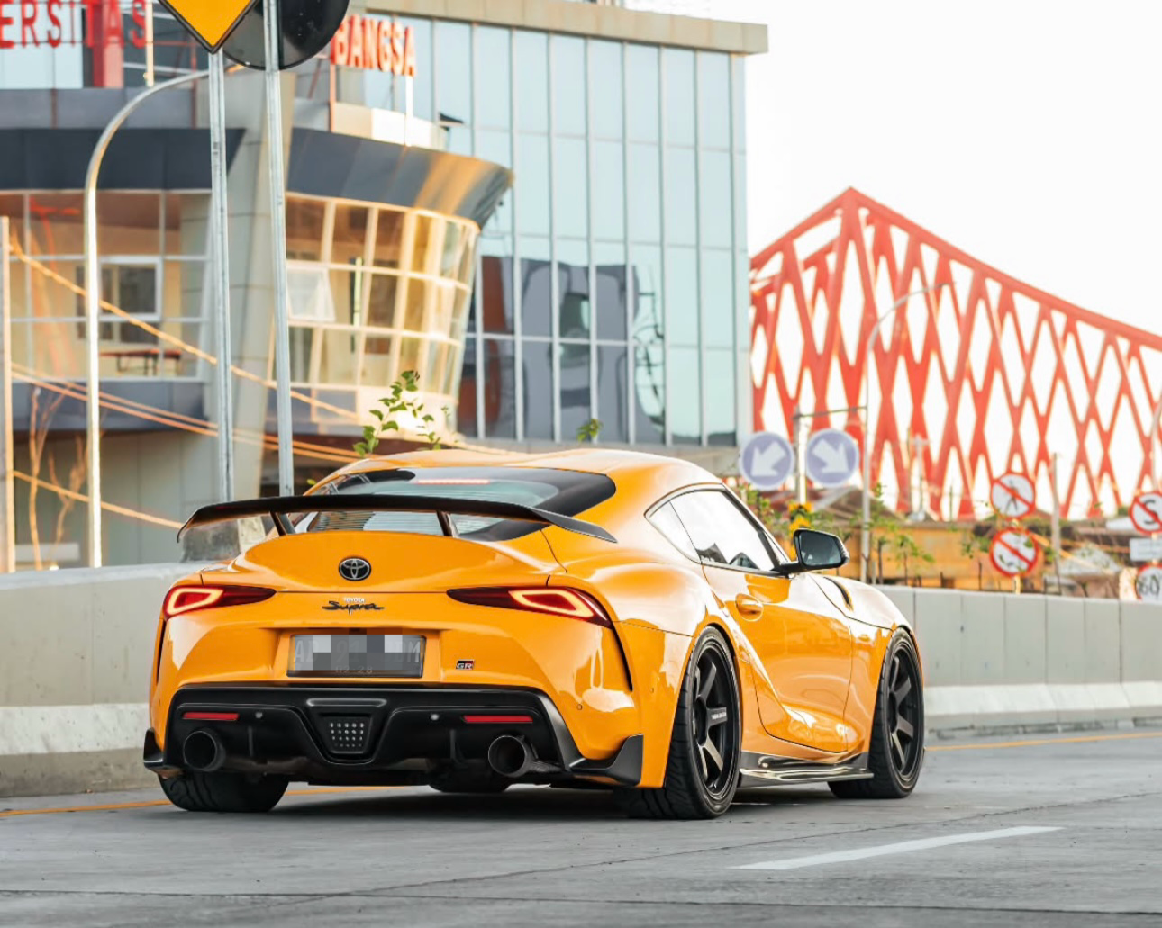 Carbon Fiber Rear Spoiler – Toyota GR Supra A90 (2020–2024) - Exotics Carbon Design