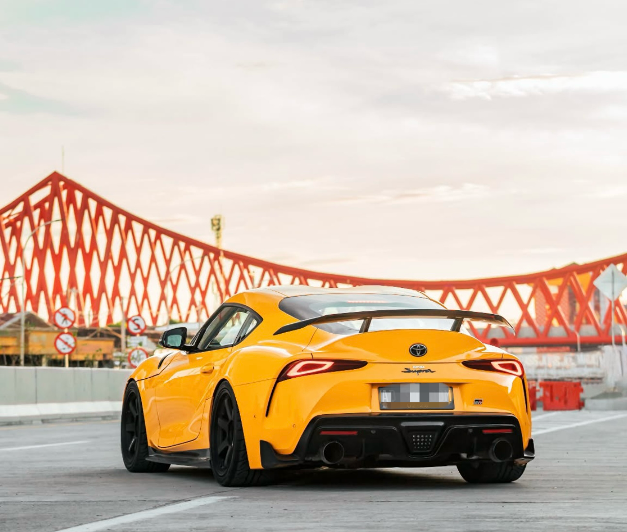 Carbon Fiber Rear Spoiler – Toyota GR Supra A90 (2020–2024) - Exotics Carbon Design