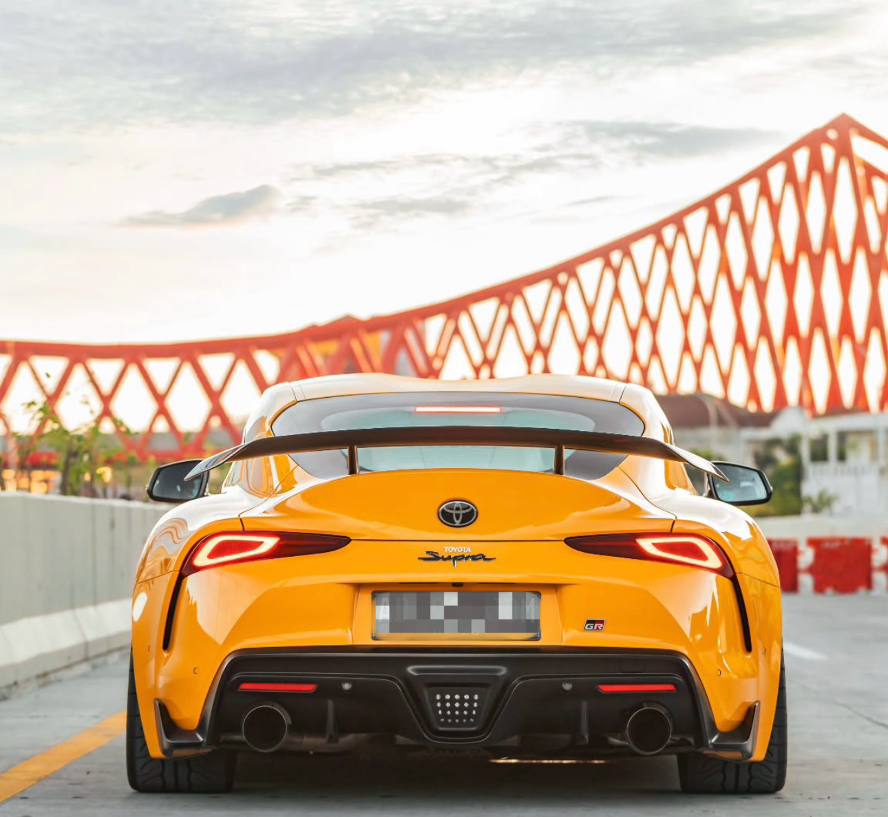 Carbon Fiber Rear Spoiler – Toyota GR Supra A90 (2020–2024) - Exotics Carbon Design