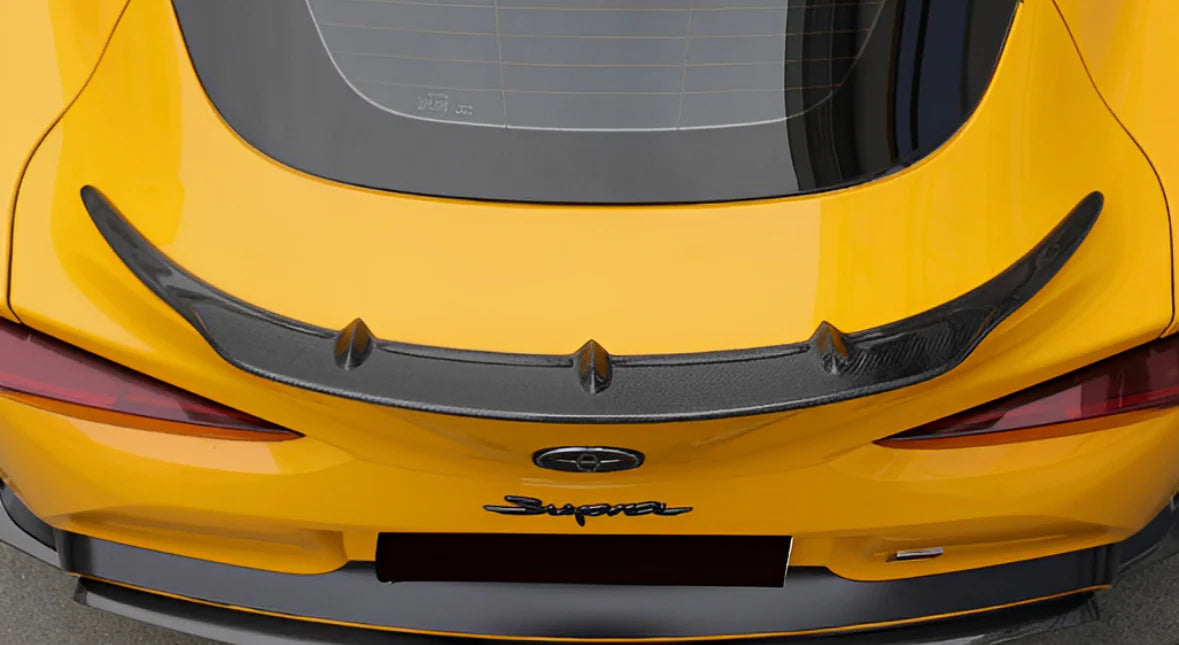 Toyota Supra A90 Carbon Fiber Rear Spoiler - Exotics Carbon Design