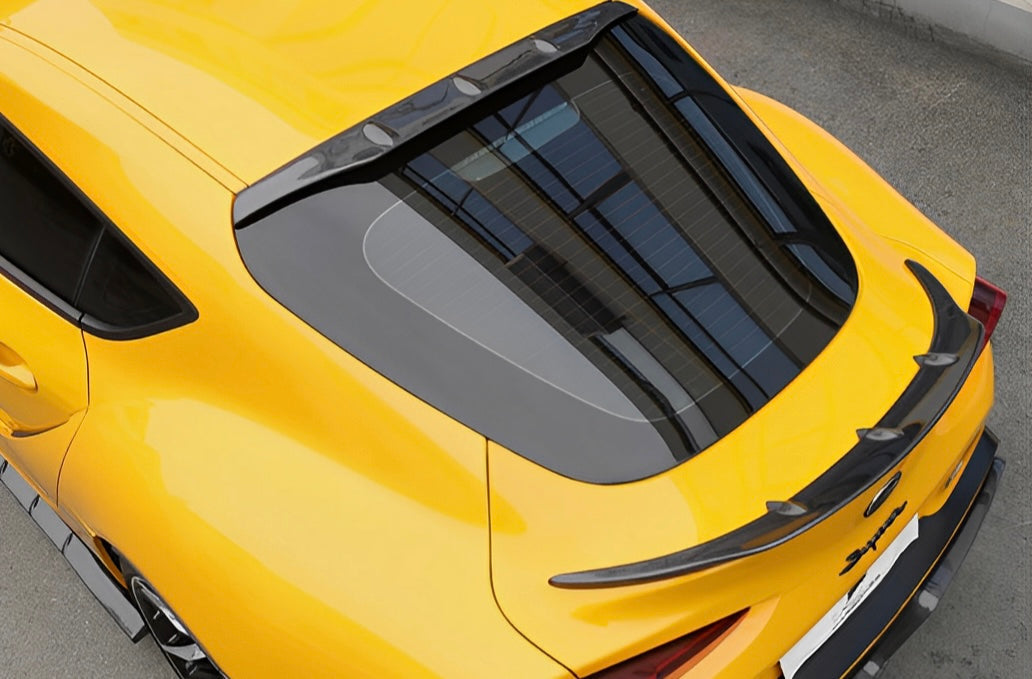 Toyota Supra A90 Carbon Fiber Rear Spoiler - Exotics Carbon Design