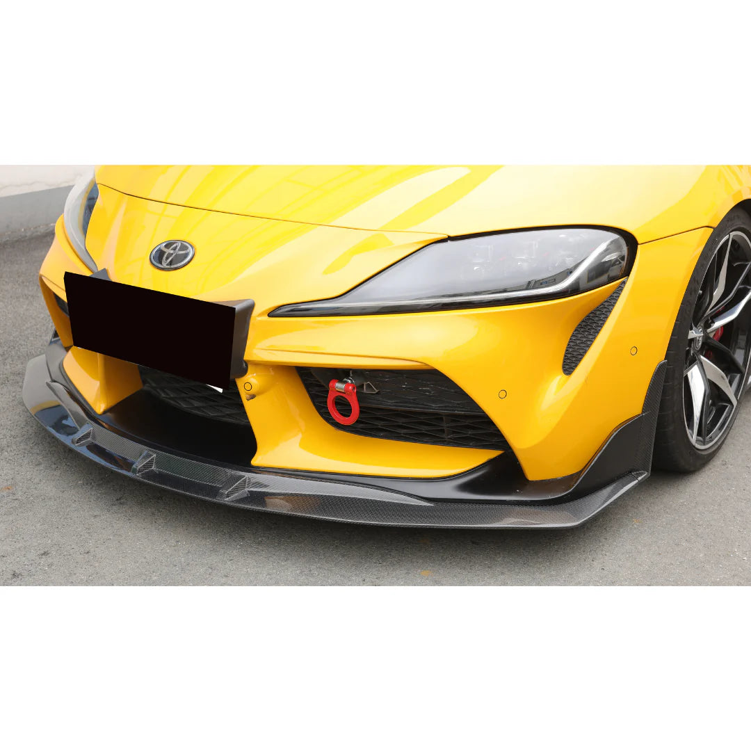 Toyota Supra A90 Carbon Fiber Front Lip - Exotics Carbon Design