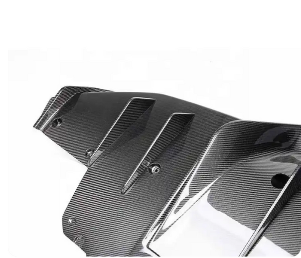 Ferrari F8 Tributo - Carbon Fiber MSY Style Rear Diffuser - Exotics Carbon Design