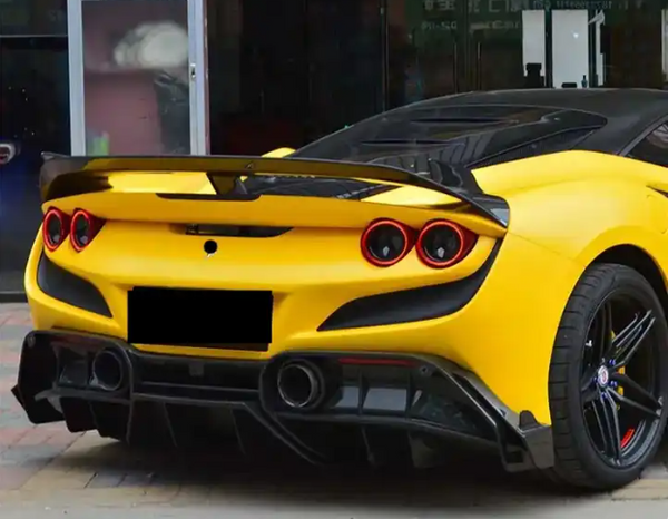 Ferrari F8 Tributo - Carbon Fiber MSY Style Rear Diffuser - Exotics Carbon Design