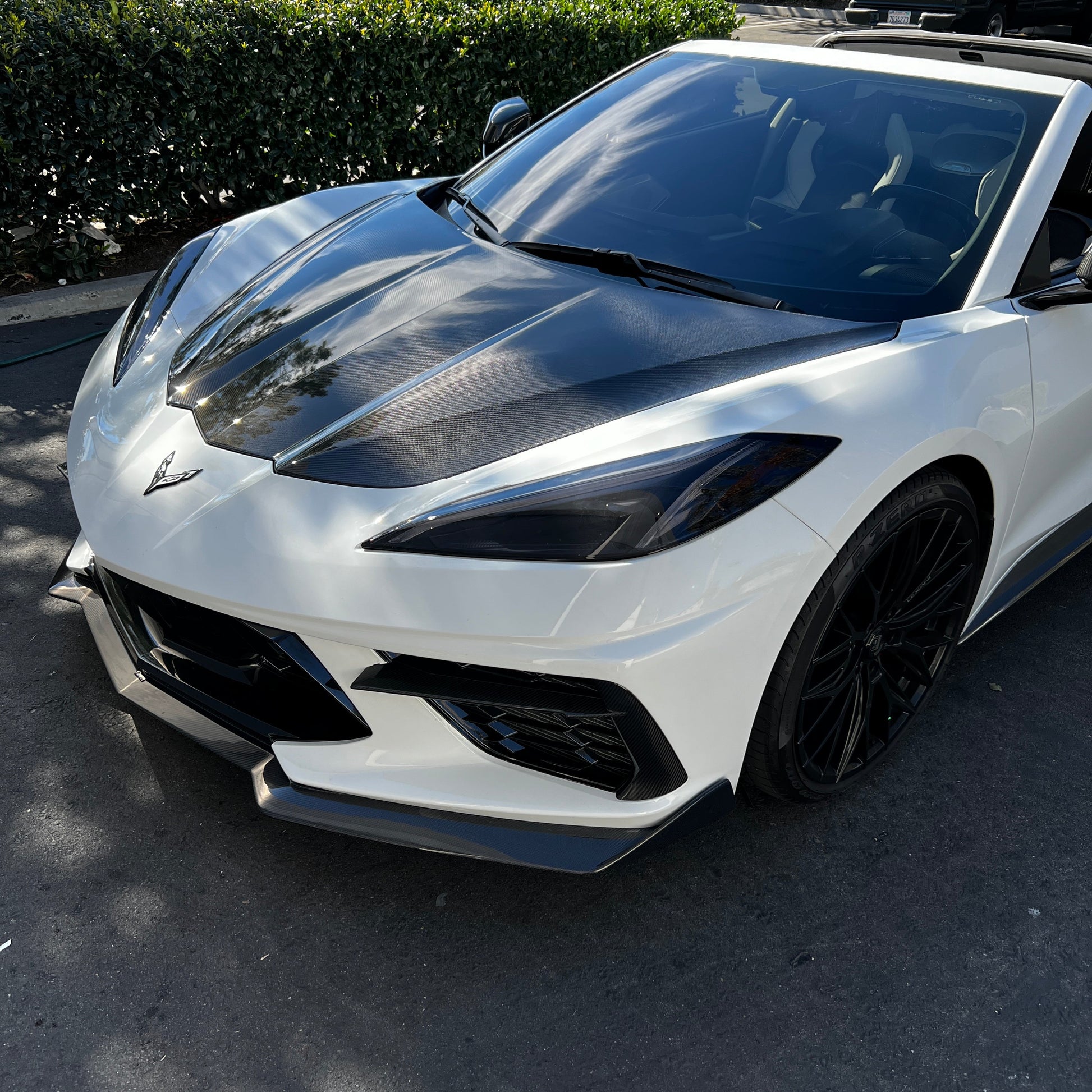 Corvette C8 - Carbon Fiber Hood - Exotics Carbon Design