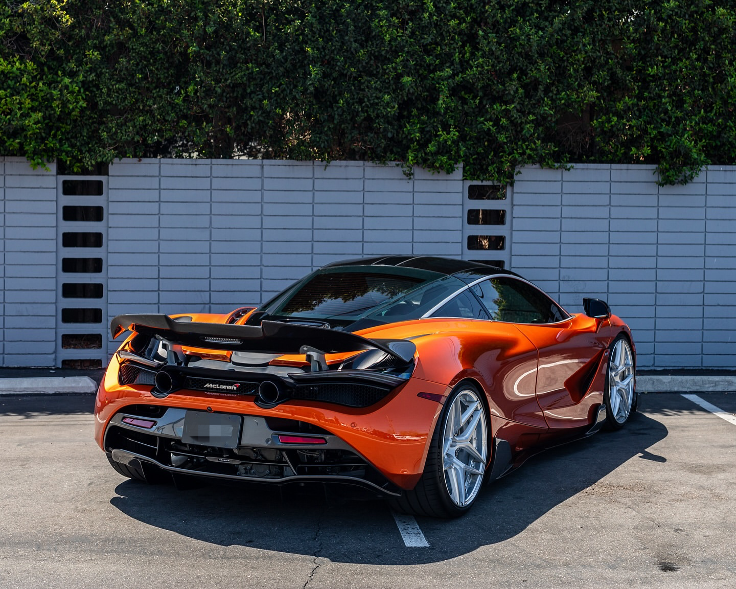 765LT Style Carbon Fiber Rear Wing - For McLaren 720S Coupe (2017–2023) - Exotics Carbon Design