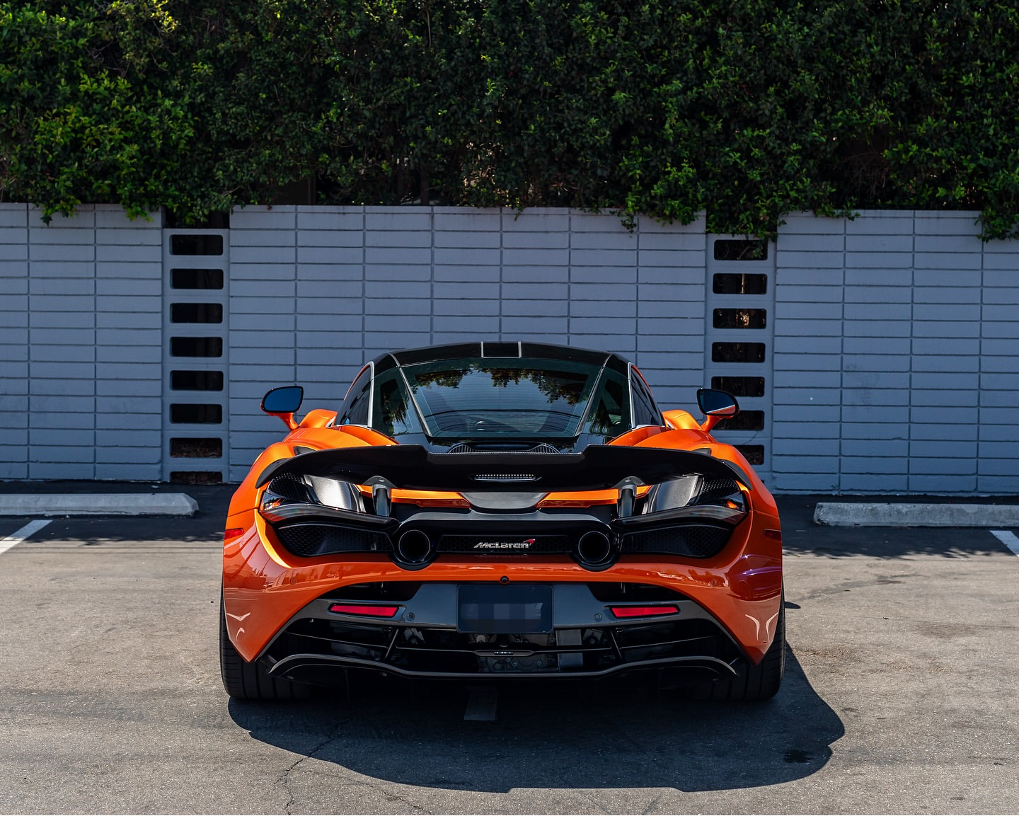 765LT Style Carbon Fiber Rear Wing - For McLaren 720S Coupe (2017–2023) - Exotics Carbon Design