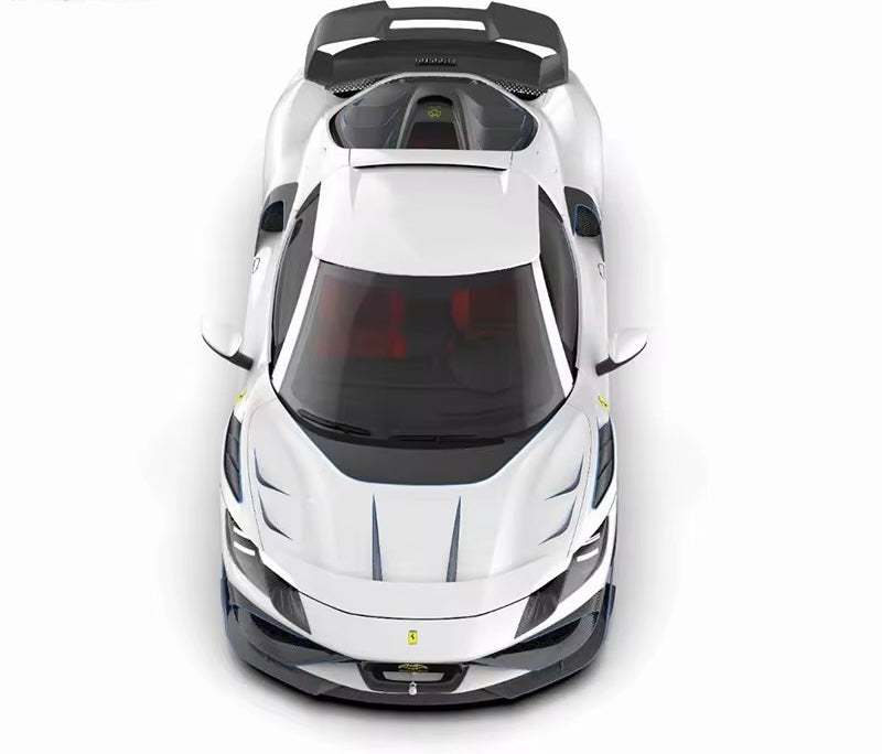 GTR Bat-Fury Full Carbon Fiber Kit - Ferrari 296 GTB - Exotics Carbon Design