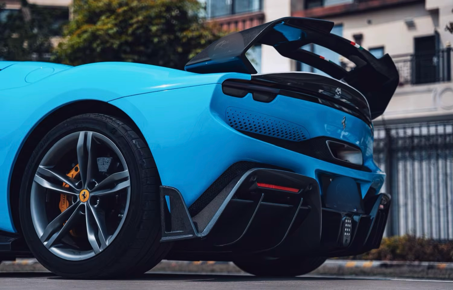 GTR Bat-Fury Full Carbon Fiber Kit - Ferrari 296 GTB - Exotics Carbon Design
