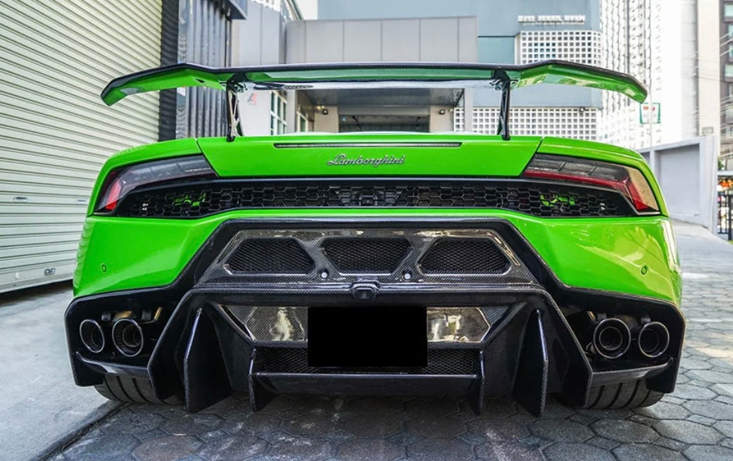 Lamborghini Huracán - Carbon Fiber Rear Diffuser - Exotics Carbon Design