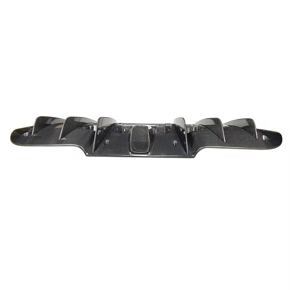 Ferrari 488 GTB - Exotic Design Carbon Fiber Rear Diffuser - Exotics Carbon Design
