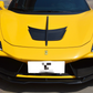 Ferrari F8 Tributo - Carbon Fiber Front Hood Trim - Exotics Carbon Design