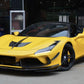 Ferrari F8 Tributo - Carbon Fiber Front Hood Trim - Exotics Carbon Design