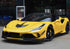 Ferrari F8 Tributo - Carbon Fiber Front Hood Trim - Exotics Carbon Design