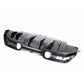 Ferrari F8 Tributo - Carbon Fiber MSY Style Rear Diffuser - Exotics Carbon Design