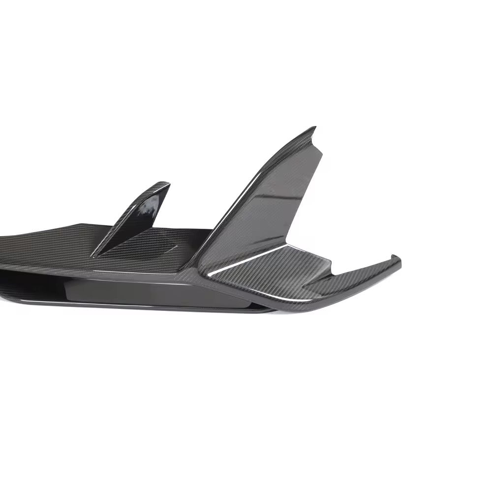 Audi R8 Gen 3 (2020+) - Capristo Style Carbon Fiber Front Splitter - Exotics Carbon Design