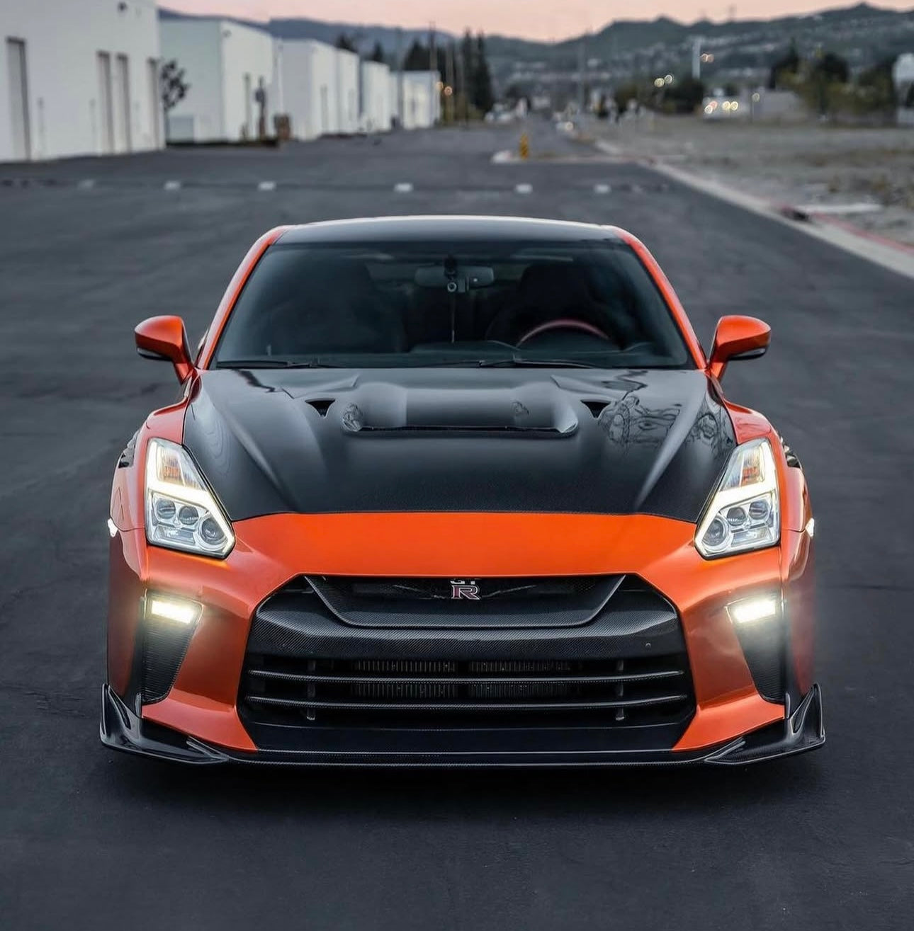 Z-Style Design Carbon Fiber Front Bumper - Nissan GT-R R35 (2017+) - Exotics Carbon Design
