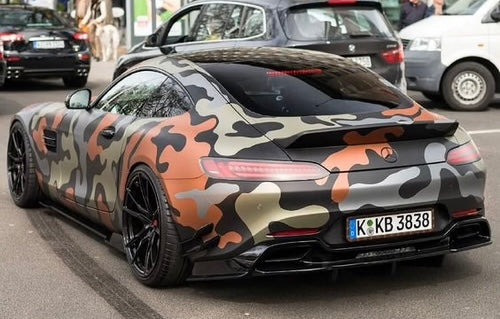GTR Style Carbon Fiber Trunk Wing - Mercedes-AMG GT / GTS / GTC - Exotics Carbon Design