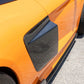 Carbon Fiber Side Fender Vent Covers – Audi R8 (2020+) - Exotics Carbon Design
