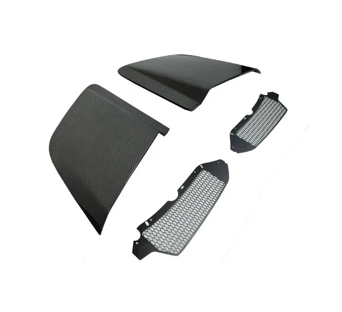 Carbon Fiber Side Fender Vent Covers – Audi R8 (2020+) - Exotics Carbon Design