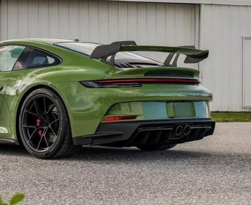 Porsche 911 (992) - GT3 Style Exotic Carbon Fiber Rear Spoiler - Exotics Carbon Design