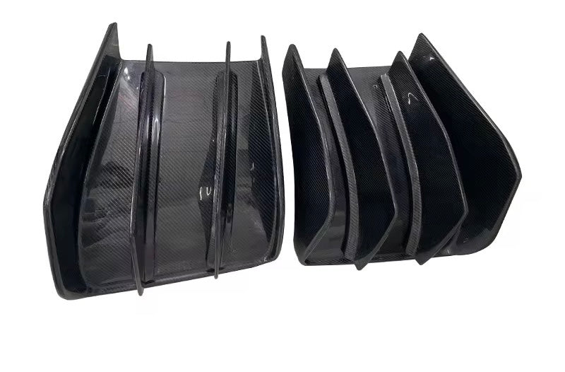 Corvette C7 ZO6 - Carbon Fiber Finned Rear Diffuser - Exotics Carbon Design