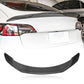 Tesla Model 3 - Race-Performance Carbon Fiber Sport Trunk Spoiler - Exotics Carbon Design