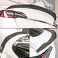 Tesla Model 3 - Race-Performance Carbon Fiber Sport Trunk Spoiler - Exotics Carbon Design