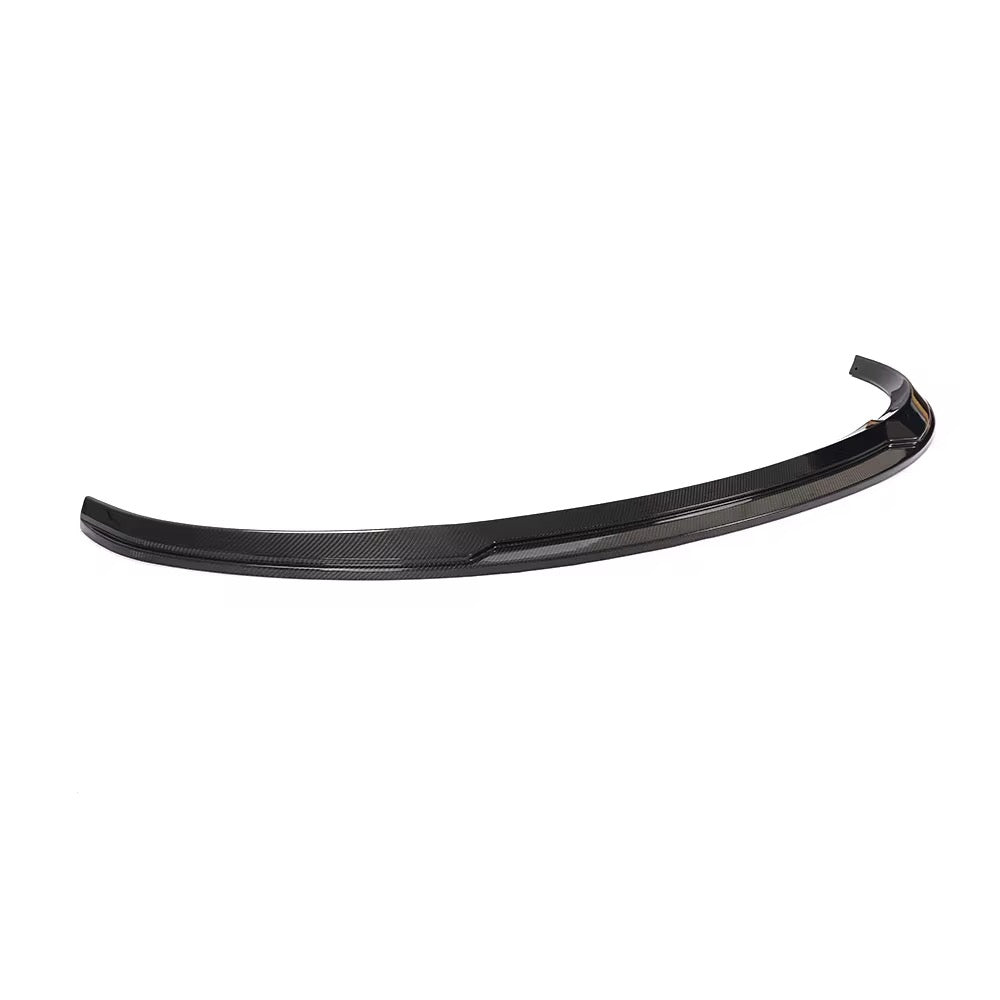 Tesla Model Y (2020-2024) - Carbon Fiber Exotic Design Front Lip - Exotics Carbon Design