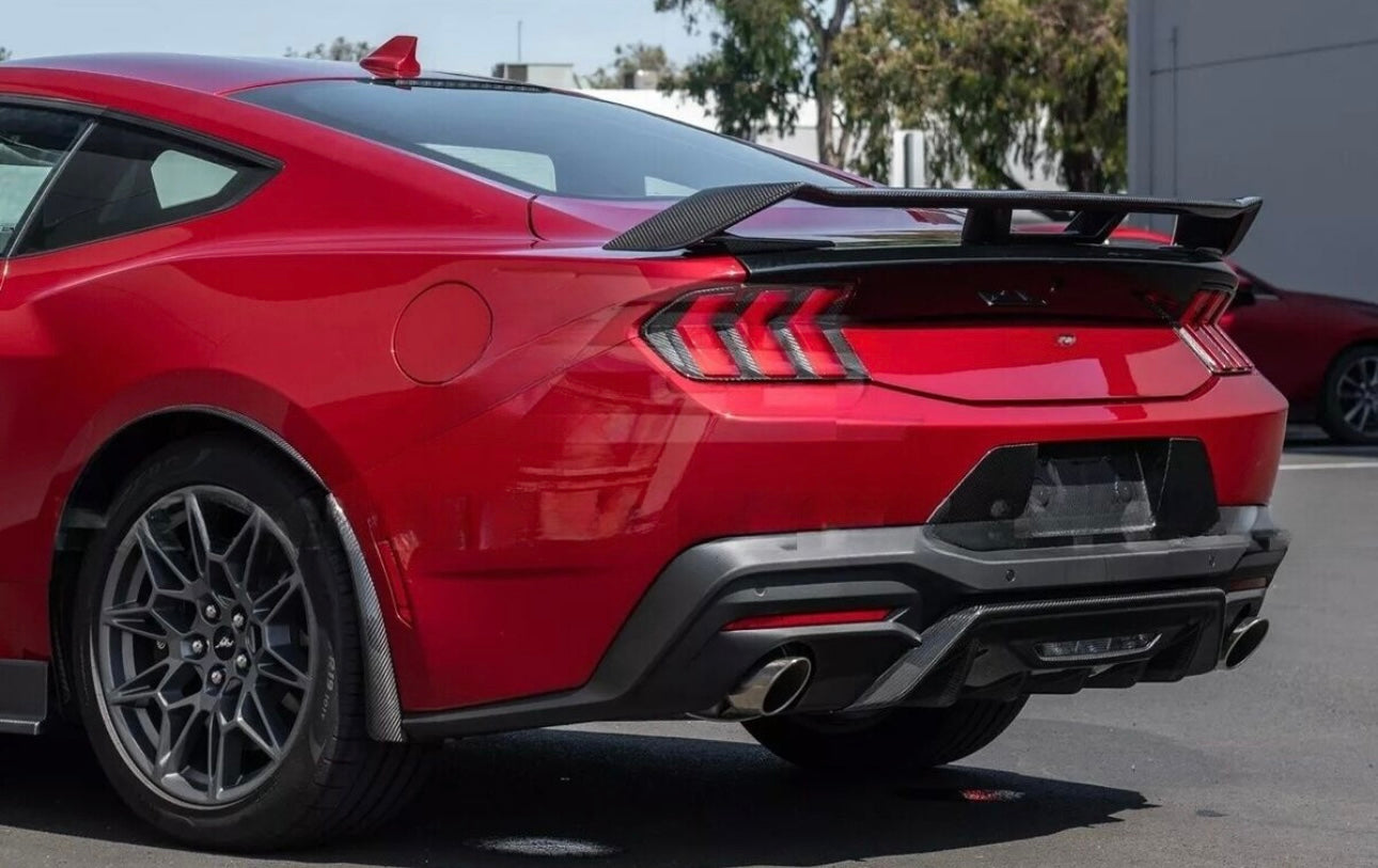 Ford Mustang S650 - Carbon Fiber Rear Spoiler - Exotics Carbon Design