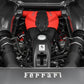 Ferrari F8 - Carbon Fiber Engine Bay Cover Compartment Upgrade - Exotics Carbon Design