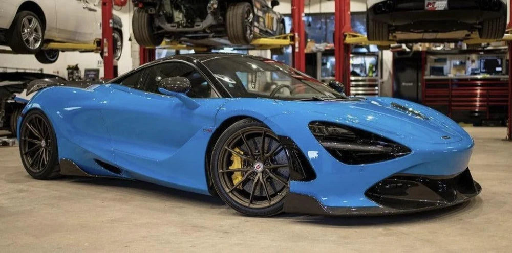 McLaren 720S - Short Carbon Fiber Side Skirts - Exotics Carbon Design