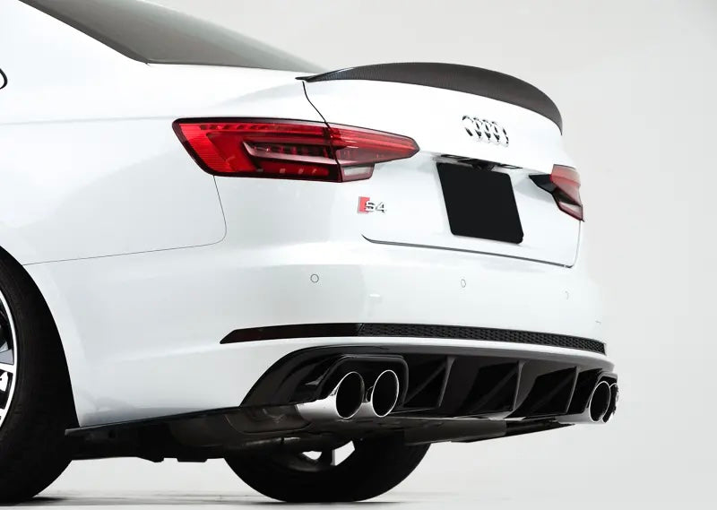 Audi A4/S4 (2020-2021) - Carbon Fiber Audi-Motorsport Style Rear Diffuser - Exotics Carbon Design