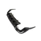 Audi A4/S4 (2020-2021) - Carbon Fiber Audi-Motorsport Style Rear Diffuser - Exotics Carbon Design