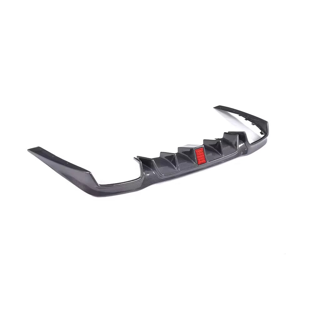 Mercedes E-Class E43 / E63 (2017–2018) - Carbon Fiber Diffuser Lip - Exotics Carbon Design