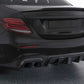 Mercedes E-Class E43 / E63 (2017–2018) - Carbon Fiber Diffuser Lip - Exotics Carbon Design