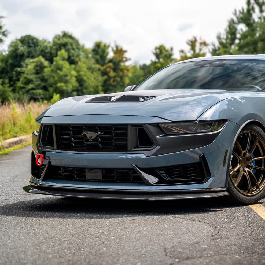 Ford Mustang (2024+) - Carbon Fiber Front Lip - Exotics Carbon Design