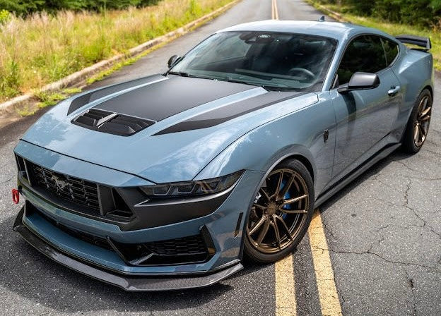 Ford Mustang (2024+) - Carbon Fiber Front Lip - Exotics Carbon Design