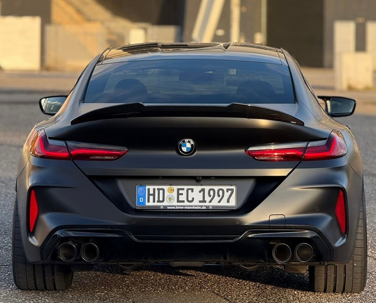 Carbon Fiber Trunk Spoiler – BMW 8 Series (2018-2022) - Exotics Carbon Design