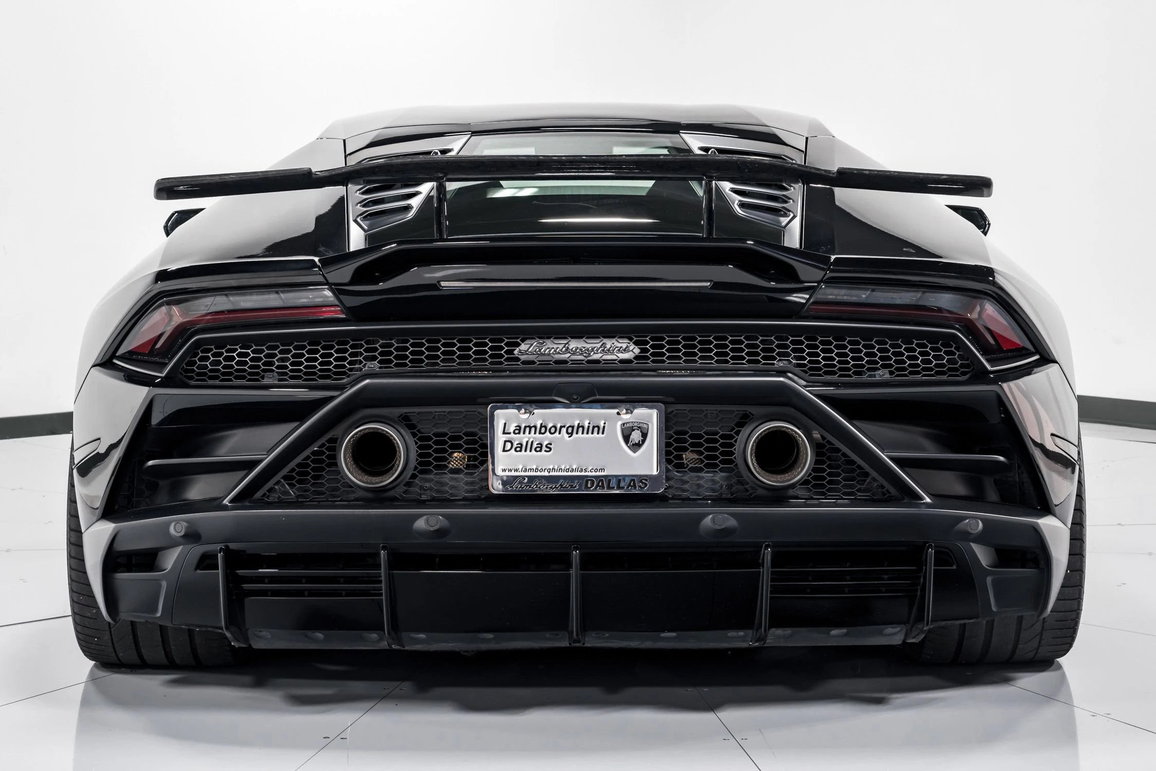 Lamborghini Huracán LP580 / LP610 / EVO - Track Inspired Carbon Fiber Race Spoiler - Exotics Carbon Design