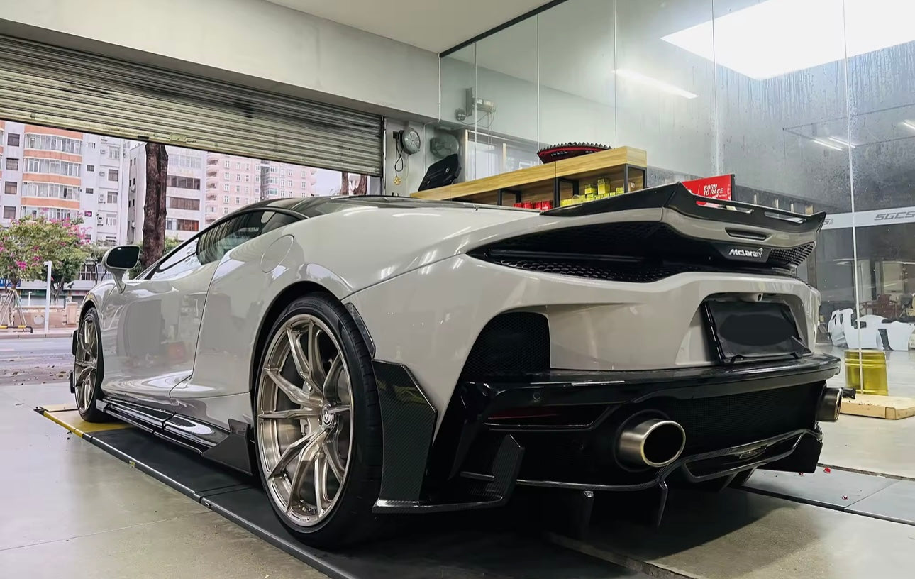 McLaren GT - Exotic Design Carbon Fiber Trunk Spoiler - Exotics Carbon Design