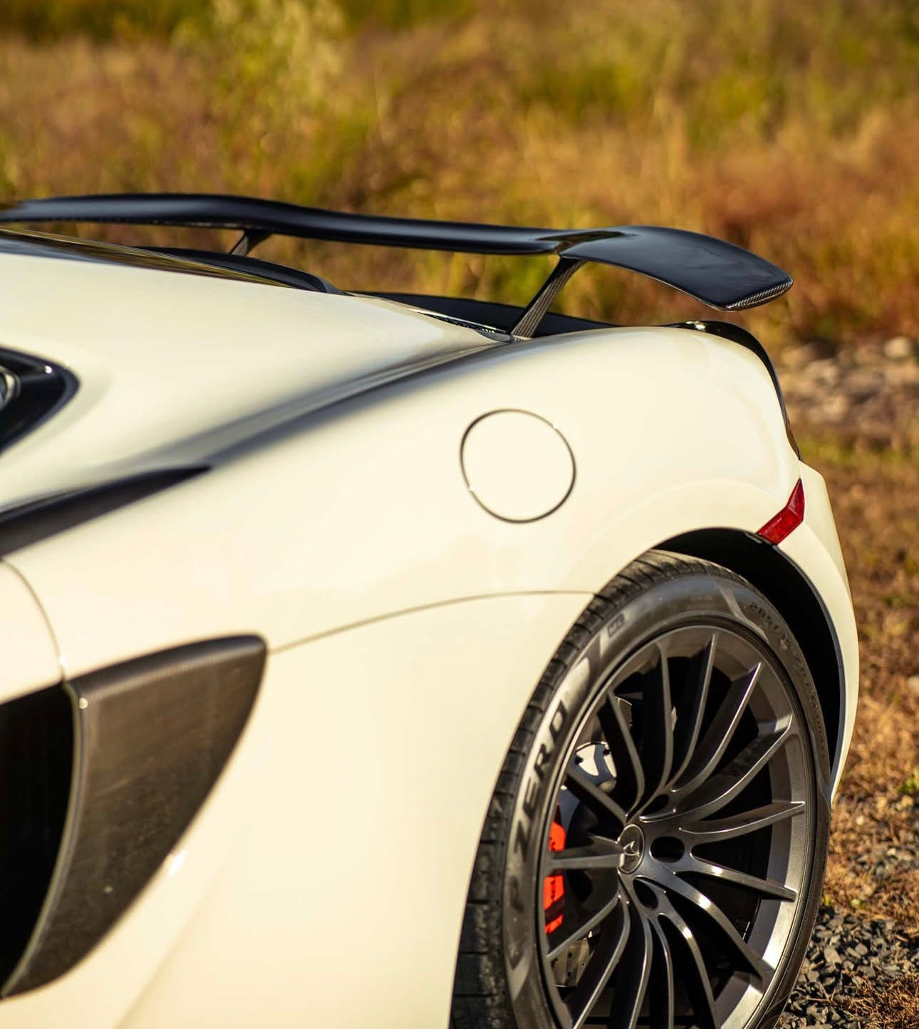 McLaren 570S / 570GT / 540C Carbon Fiber Race Spoiler - Exotics Carbon Design