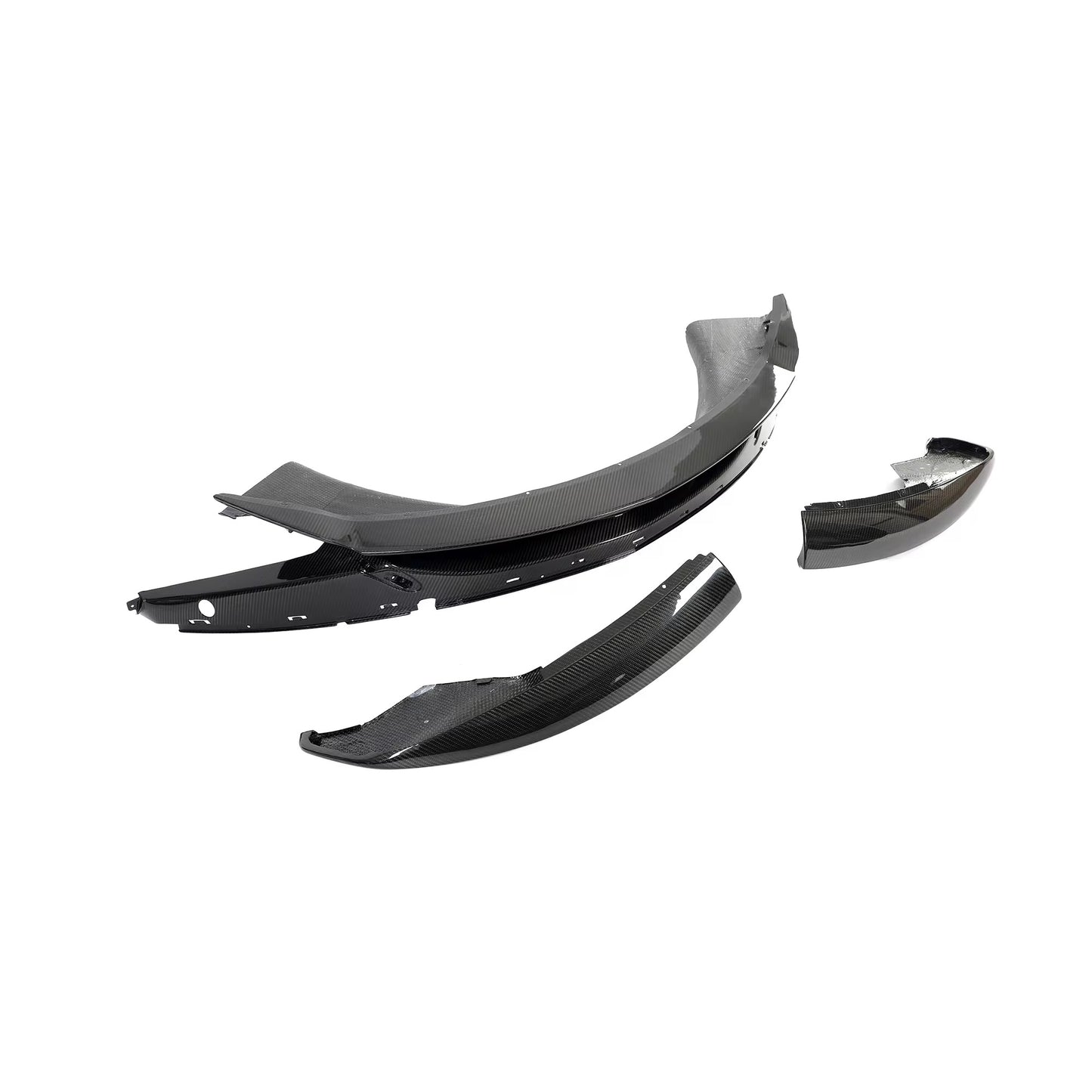 McLaren 570S / 570GT / 540C Exotic Design Carbon Fiber Front Diffuser - Exotics Carbon Design