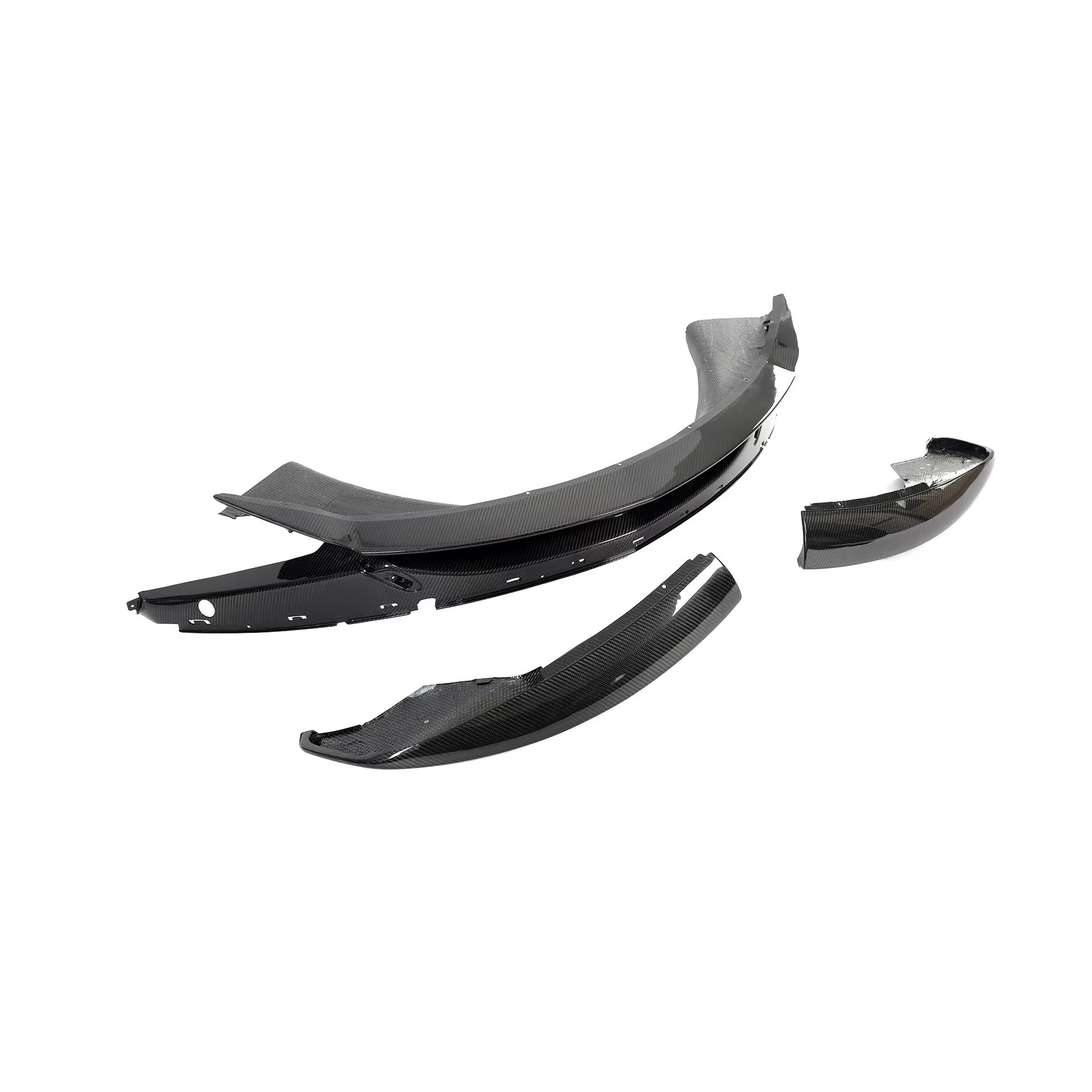 McLaren 570S / 570GT / 540C Exotic Design Carbon Fiber Front Diffuser - Exotics Carbon Design